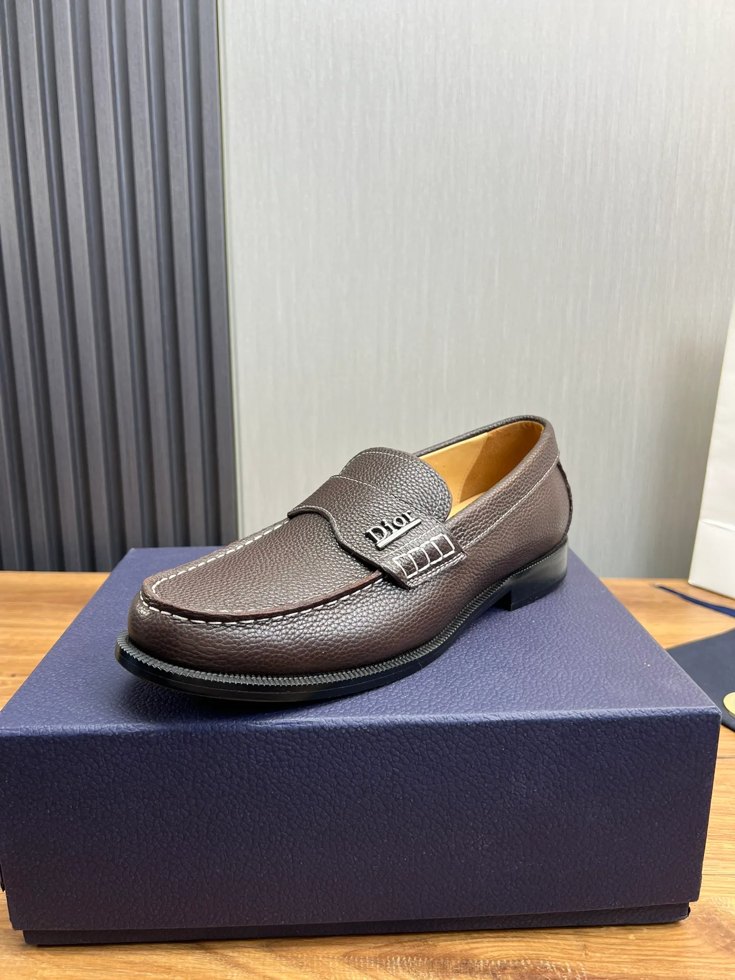 Men's men's shoes💰560💰 Dior men's business casual leather shoes👞all use imported original brand leather, just to create a more comfortable wearing experience, upper: original cowhide➕imported sheepskin lining, original non-slip and wear-resistant rubber outsole✔️36-45 (38.45 non-returnable)